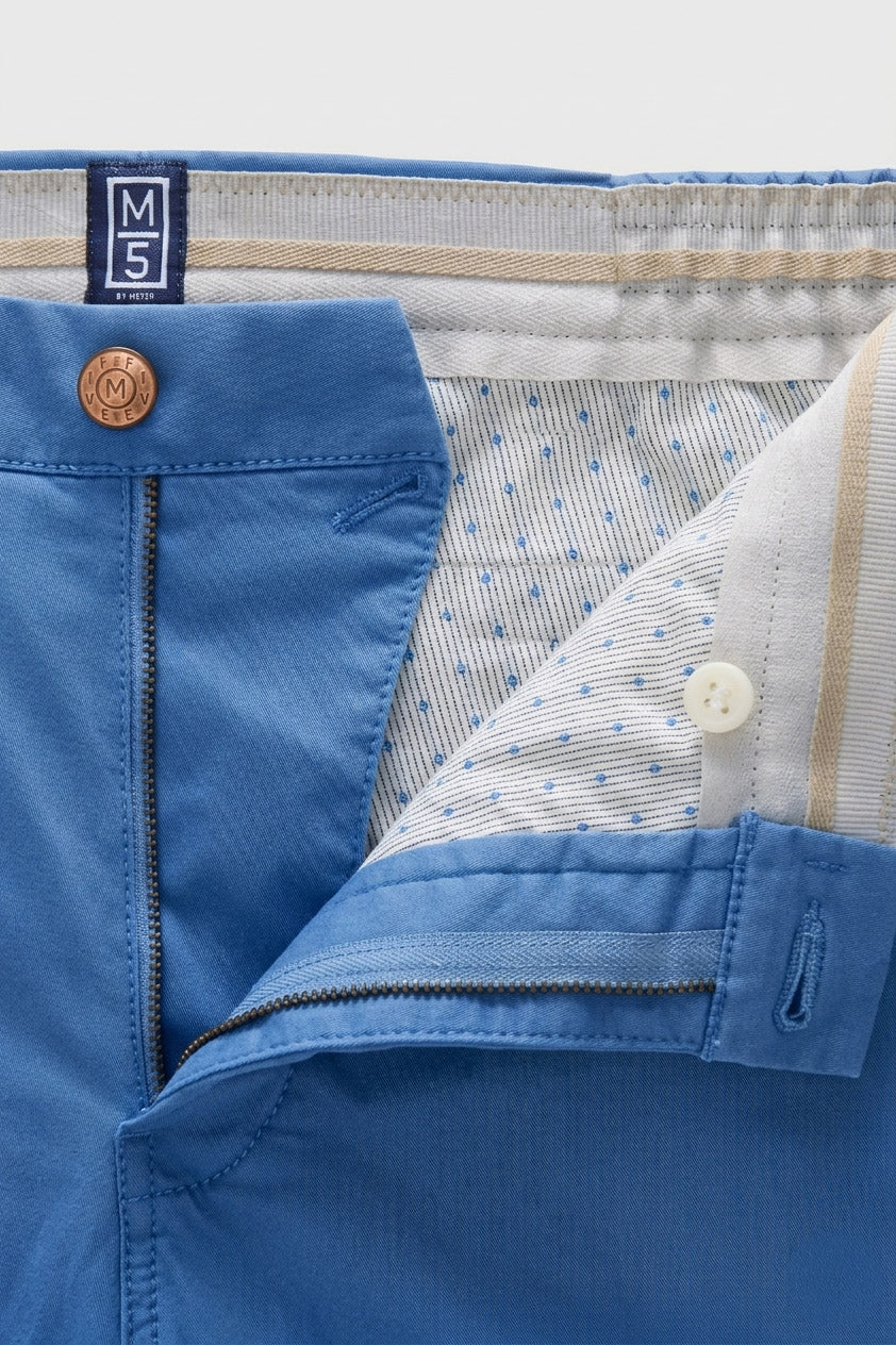 Meyer M5 Move Stretch Twill Shorts - Royal Blue