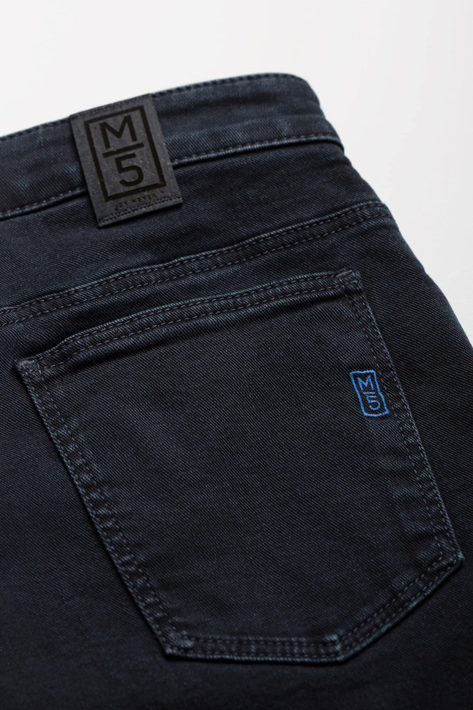 Meyer M5 Regular Super Stretch Denim Jeans - Stone Blue