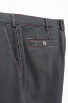 Meyer New York Winter Twill Rainbow Stitch Trousers - Charcoal