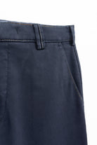 Meyer New York Winter Twill Rainbow Stitch Trousers - Navy