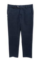 Meyer New York Winter Twill Rainbow Stitch Trousers - Navy