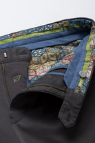 Meyer Oslo Cotton Stretch Waist Chinos - Charcoal