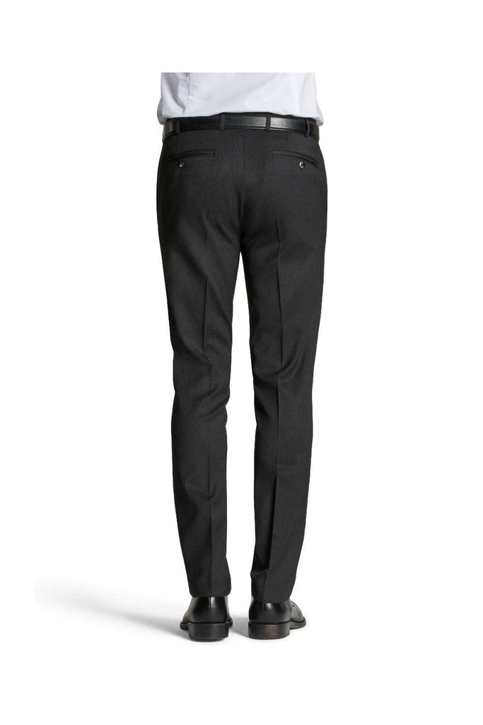 Meyer Oslo Poly/Wool Travel Trousers - Charcoal