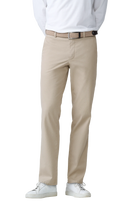 Meyer Oslo Stretch Waist Fine Texture Trousers - Beige