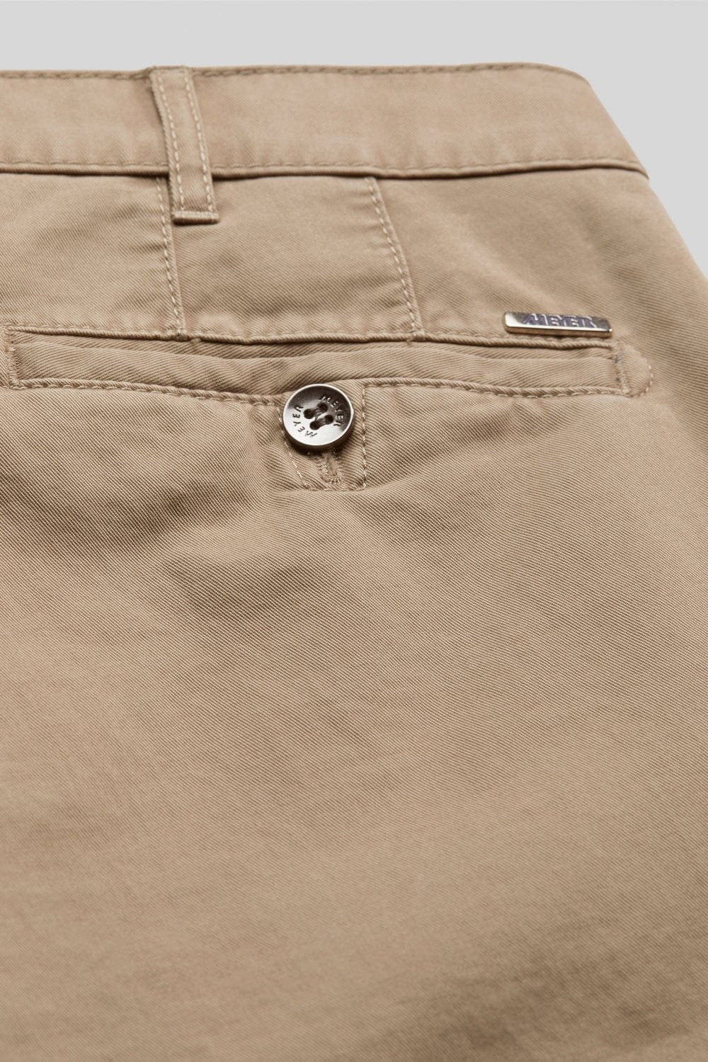 Meyer Roma Cotton Chino Trousers - Beige