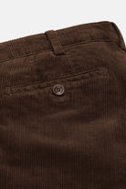 Meyer Roma Cotton Corduroy Trousers - Chestnut Brown