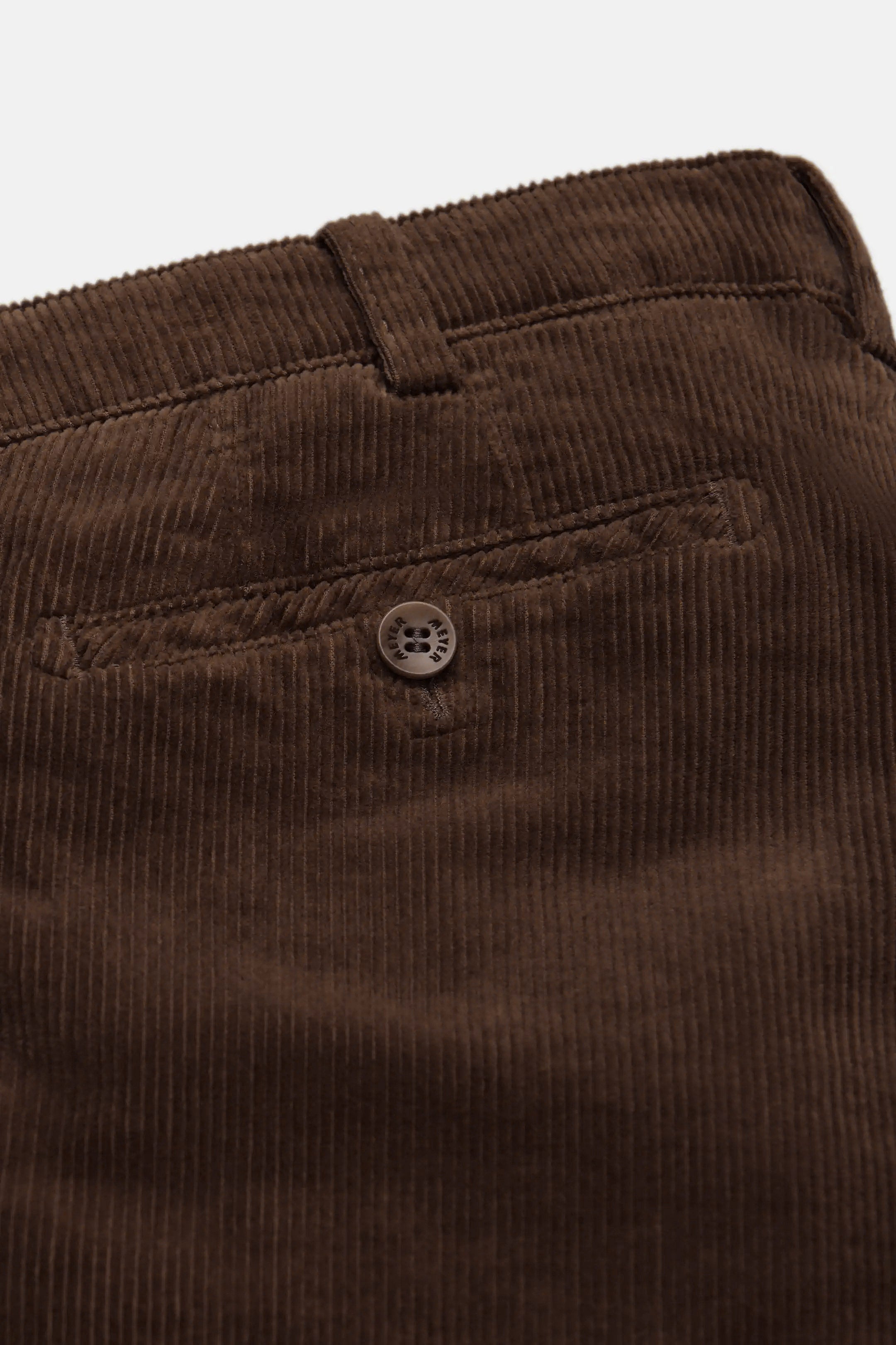 Meyer Roma Cotton Corduroy Trousers - Chestnut Brown