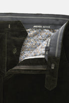 Meyer Roma Cotton Corduroy Trousers - Dark Olive