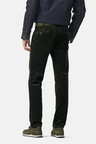 Meyer Roma Cotton Corduroy Trousers - Dark Olive