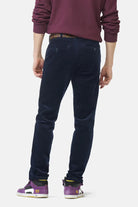 Meyer Roma Cotton Corduroy Trousers - Navy
