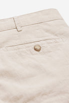 Meyer Roma Linen/Cotton Stretch Trouser - Beige