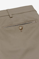 Meyer Roma Stretch Fine Micro Print Trousers - Sand