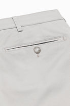 Meyer Roma Stretch Fine Micro Print Trousers - Silver