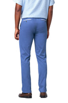 Meyer Roma Stretch Fine Structure Chinos - Blue