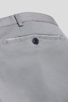 Meyer Roma Stretch Fine Structure Chinos - Grey