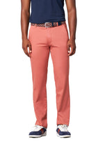 Meyer Roma Stretch Fine Structure Chinos - Terracotta