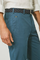 Meyer Roma Stretch Ultrasoft Twill Trousers - Royal Blue