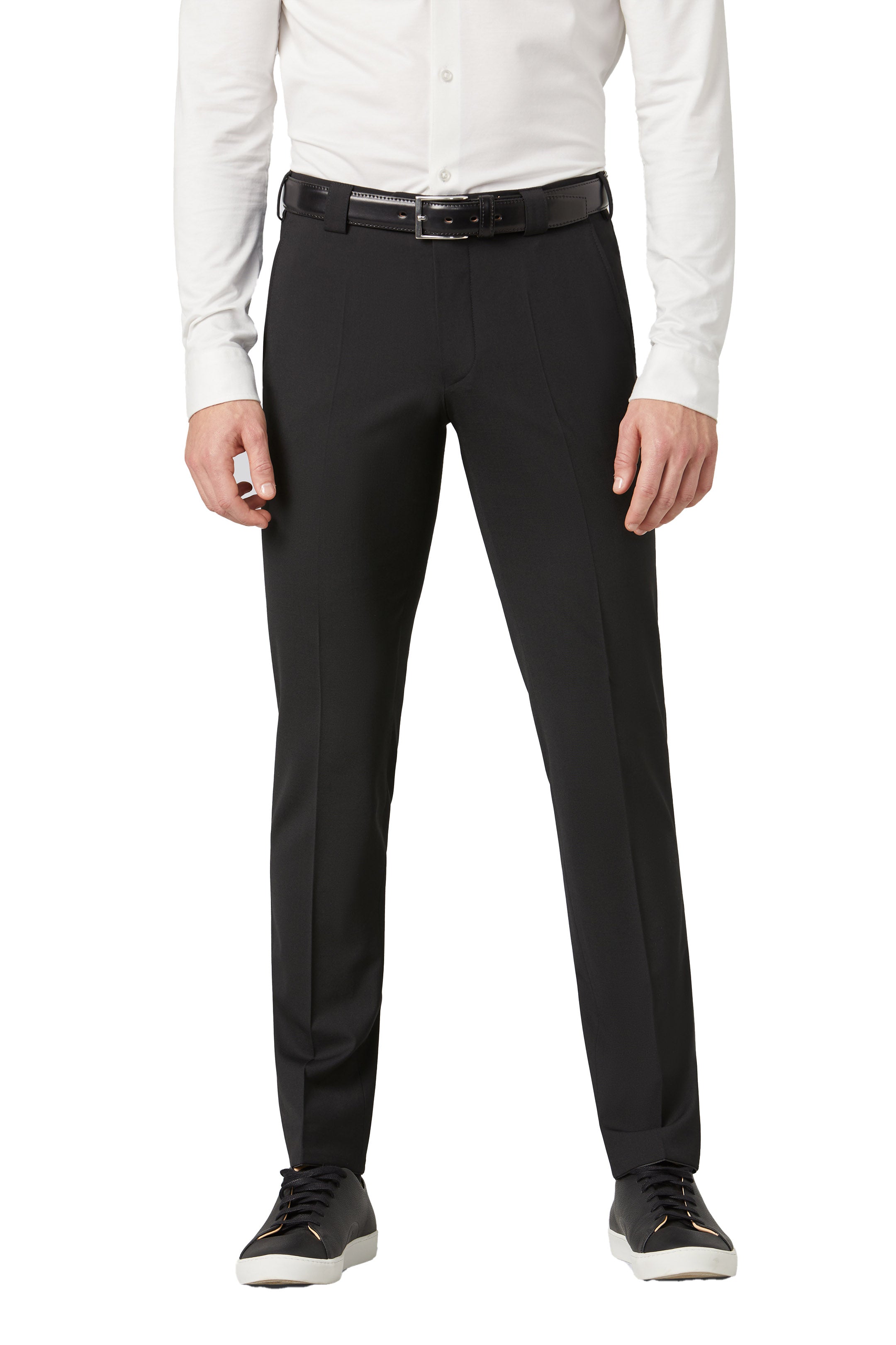 Meyer Roma Wool Blend Formal Trousers - Black