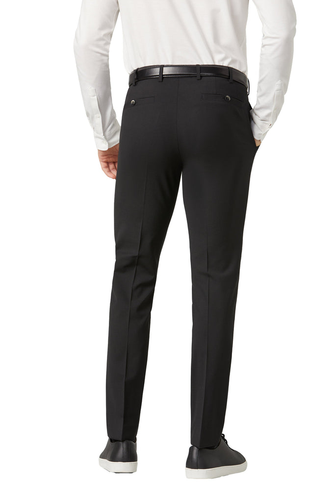 Meyer Roma Wool Blend Formal Trousers - Black