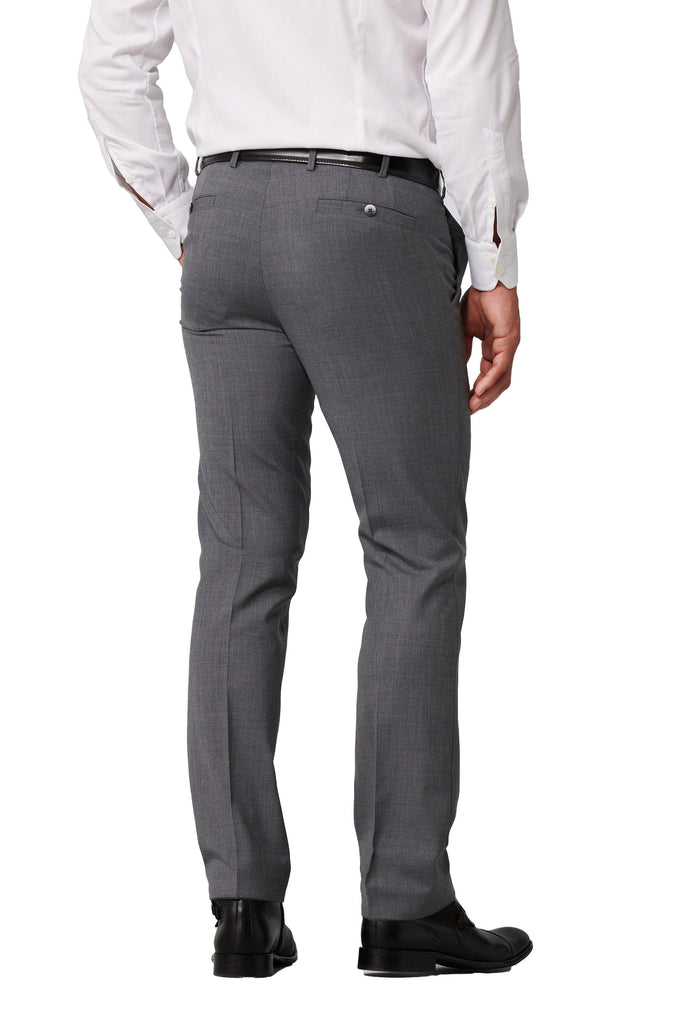 Meyer Roma Wool Blend Formal Trousers - Mid Grey