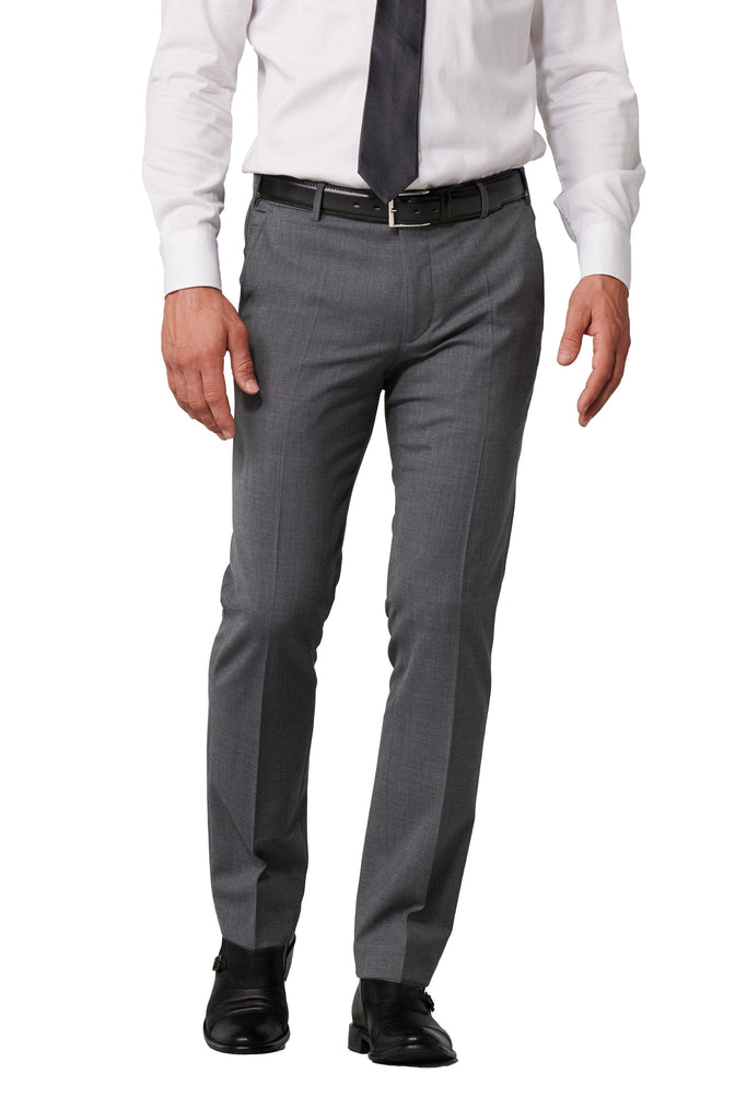 Meyer Roma Wool Blend Formal Trousers - Mid Grey