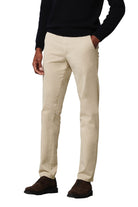 Meyer Silverstone Cotton Stretch Twill Chino Trousers - Alabaster
