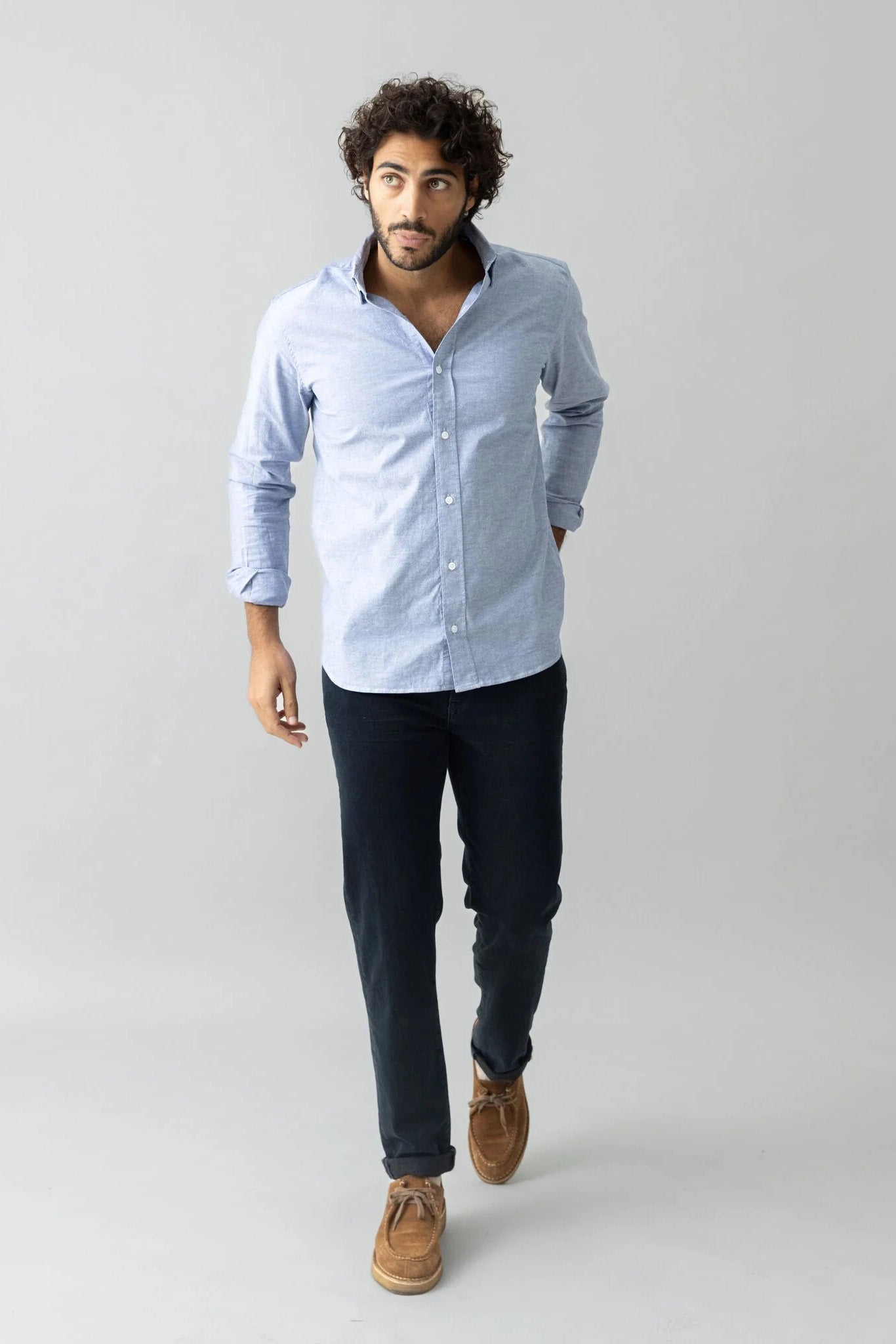 Mos Mosh Andy Blue Black Jeans - Blue Black Denim