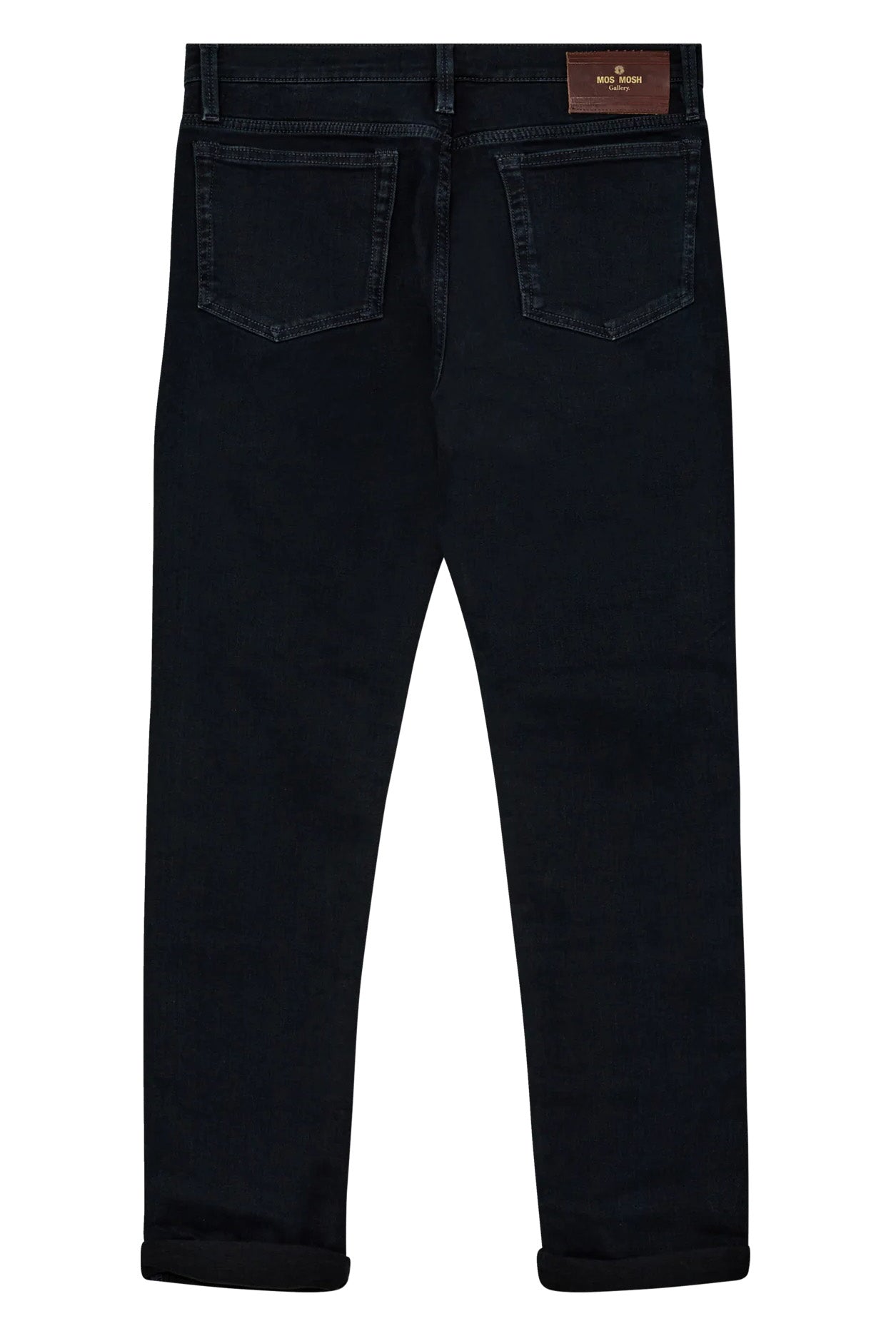 Mos Mosh Andy Blue Black Jeans - Blue Black Denim
