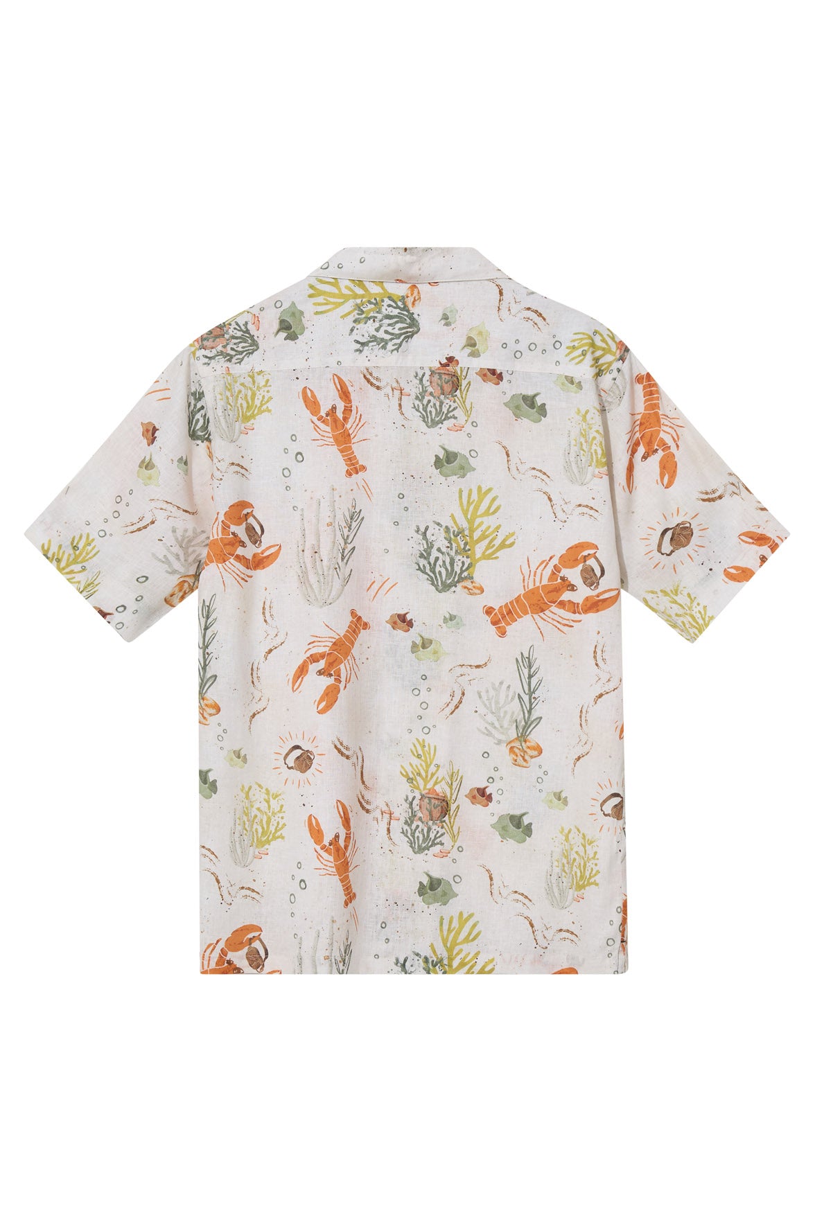 Mos Mosh Babel Chase Short Sleeve Shirt - Ecru