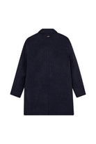 Mos Mosh Barkley Wool Coat - Salute Navy