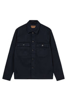 Mos Mosh Matteo Soft Overshirt - Navy