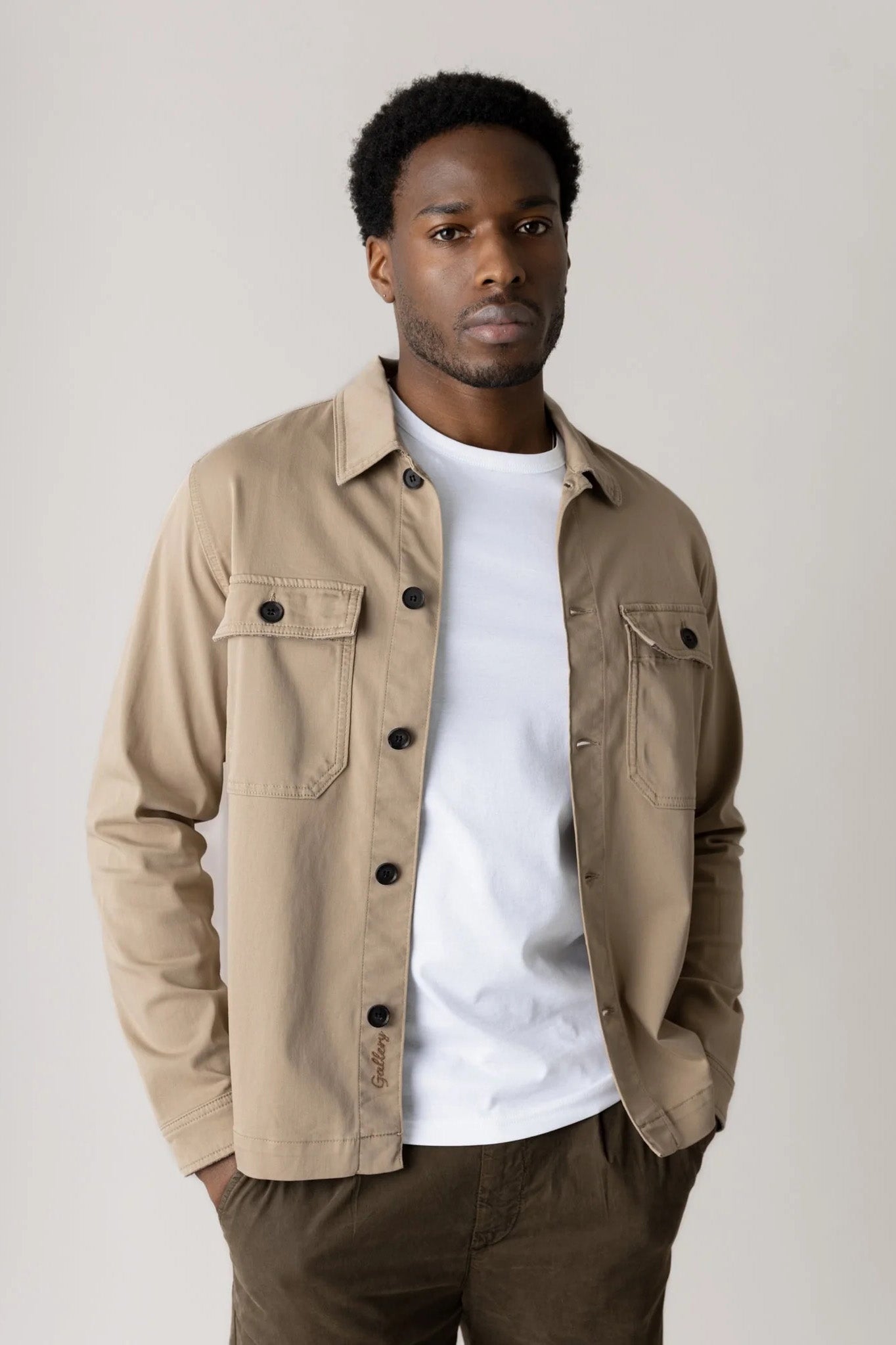Mos Mosh Matteo Soft Overshirt - Seneca Rock
