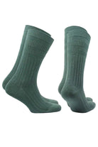 Norfolk Joseph Comfort Fit Tenderhold Cotton Socks 2 Pack - Forest