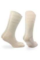 Norfolk Joseph Comfort Fit Tenderhold Cotton Socks 2 Pack - Oatmeal