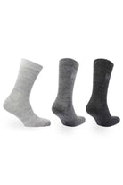 Norfolk Stockholm Merino Wool Socks 3 Pack - Grey