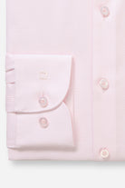 Olymp Level 5 Body Fit Cotton Stretch Shirt - Pink