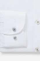 Olymp Level 5 Body Fit Cotton Stretch Shirt - White