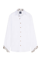 Olymp Level 5 Body Fit Cotton Stretch Shirt - White