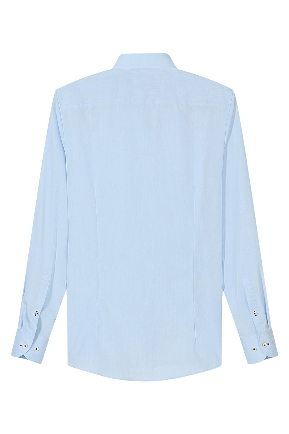 Olymp Level 5 Body Fit Natural Stretch Shirt - Light Blue