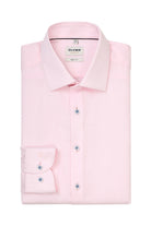 Olymp Level 5 Body Fit Natural Stretch Shirt - Pink