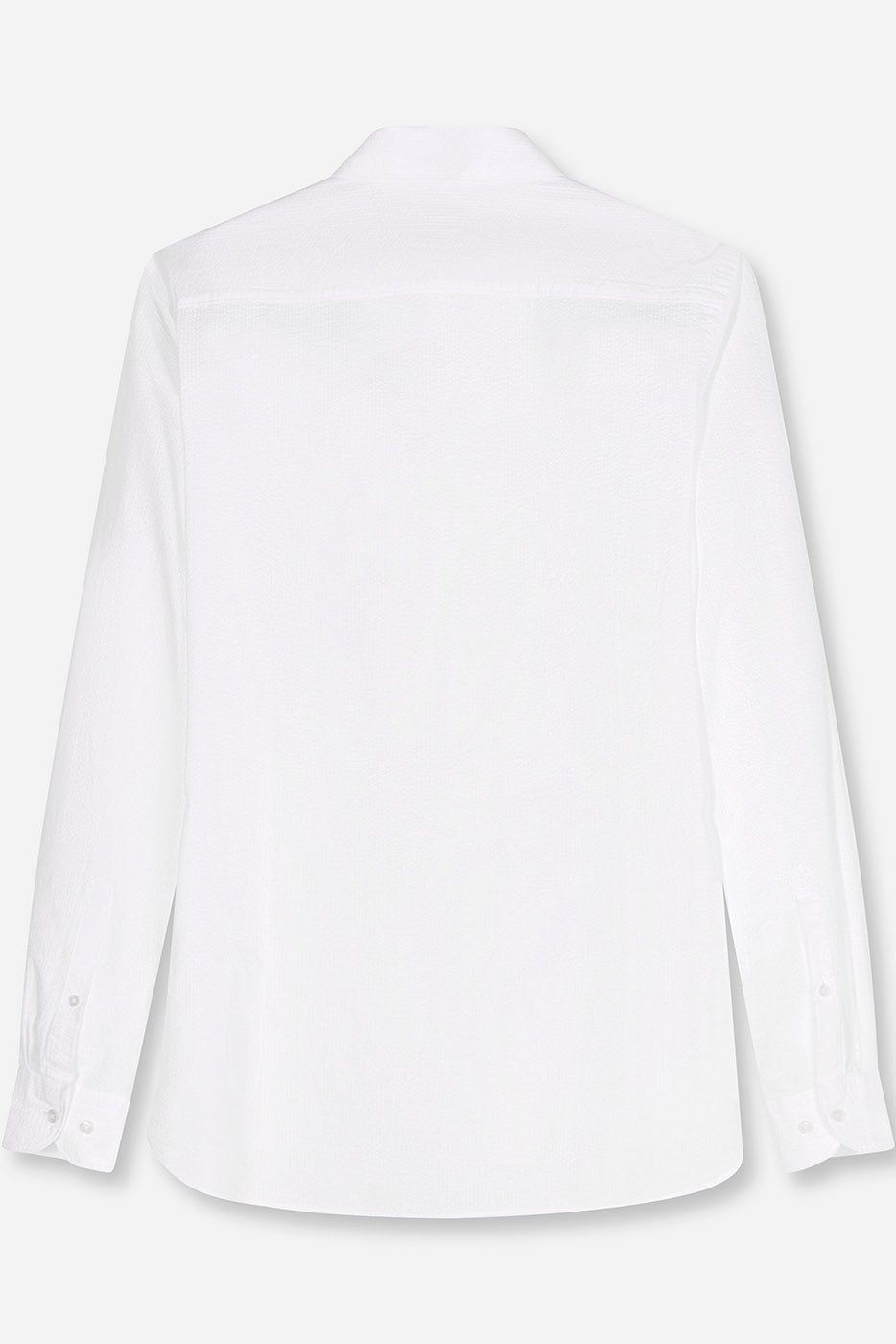 Olymp Level 5 Seersucker Shirt - White