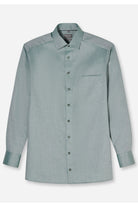Olymp Luxor Comfort Fit Plain Shirt - Green