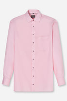 Olymp Luxor Comfort Fit Plain Shirt - Pink