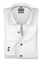 Olymp Luxor Comfort Fit Plain Shirt - White