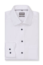 Olymp Luxor Comfort Fit Plain Shirt - White