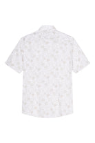 Olymp Luxor Modern Fit Outline Floral Shirt - White