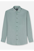 Olymp Luxor Modern Fit Plain Shirt - Green
