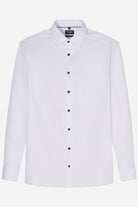 Olymp Luxor Modern Fit Plain Shirt - White