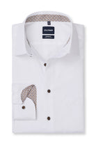 Olymp Luxor Modern Fit Royal Oxford Shirt - White