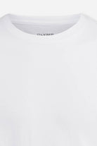 Olymp Modern Fit Crew Neck 2 Pack T-Shirt - White